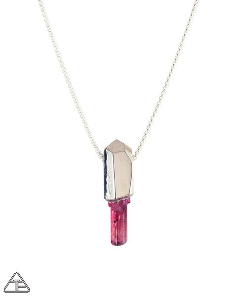 Jonas Mine Tourmaline Palladium Crystal Talisman Pendant