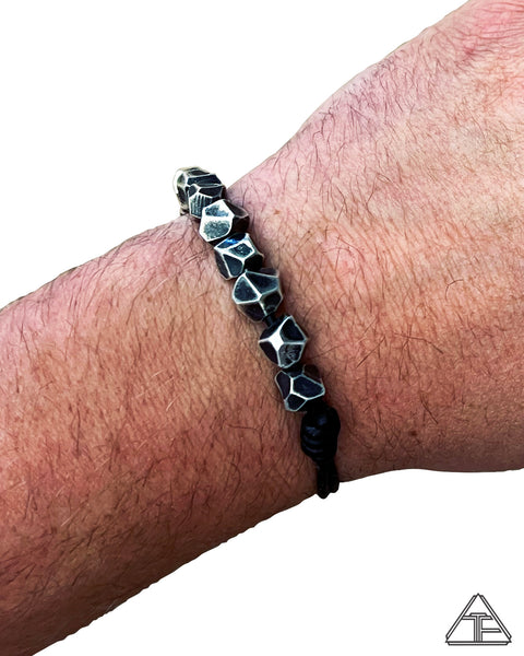 Lattice: Stealth Sterling Chain Bracelet