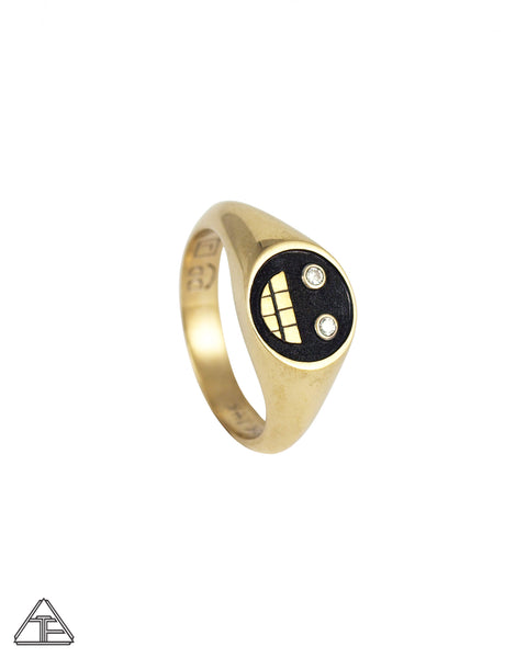 Grillz: Diamond Yellow Gold 22k Ring