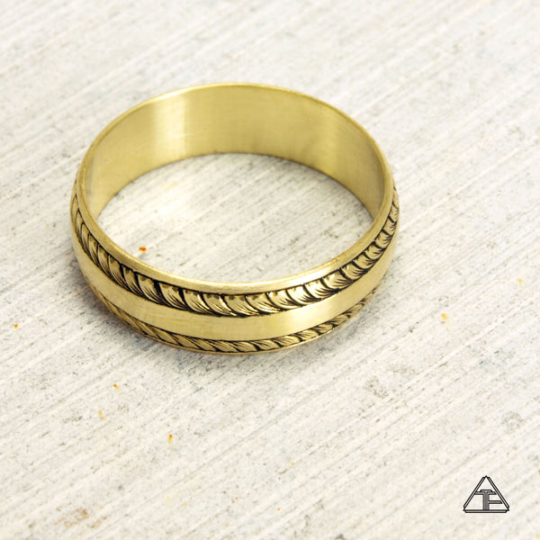 Barnaby: Hand Engraved Band / Ring