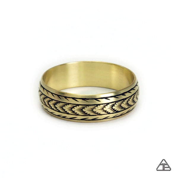 Romulus: Hand Engraved Band / Ring