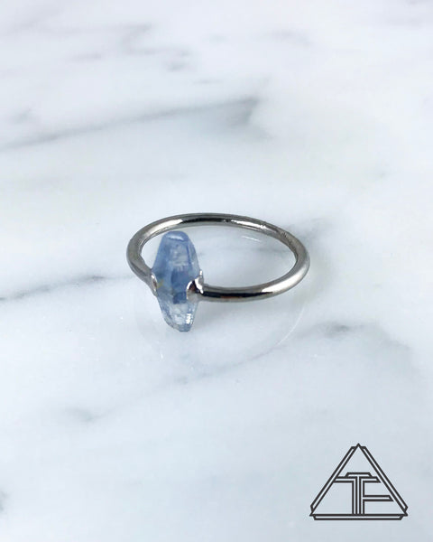 Size 6.5 - Sapphire Crystal Talisman Ring