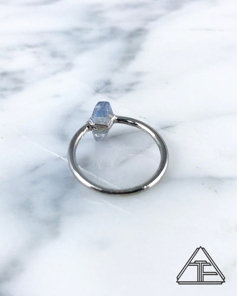 Size 6.5 - Sapphire Crystal Talisman Ring