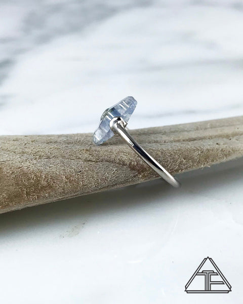 Size 6.5 - Sapphire Crystal Talisman Ring