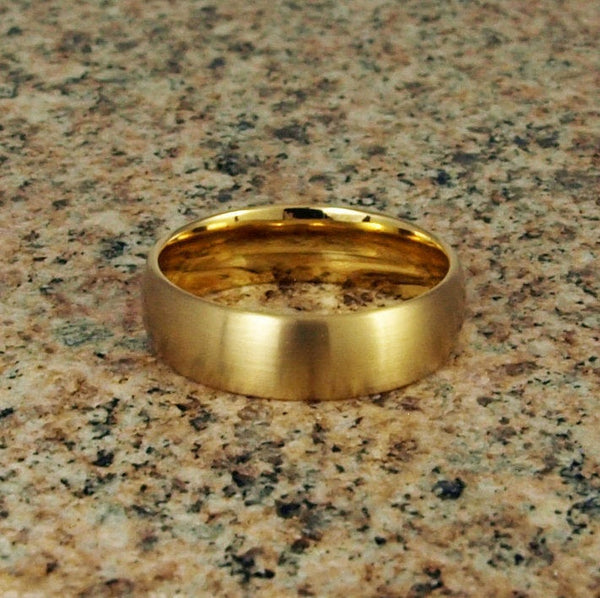 Matte: Hand Engraved Band / Ring