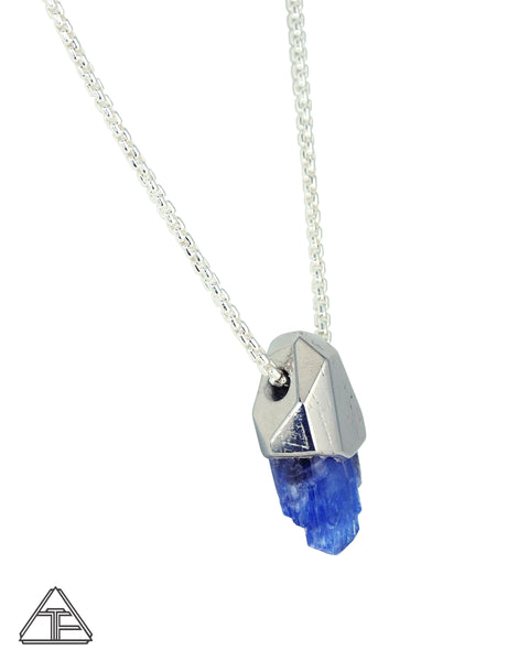 Large Tanzanite Crystal Talisman Pendant