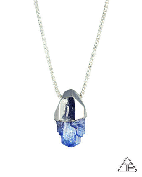 Large Tanzanite Crystal Talisman Pendant