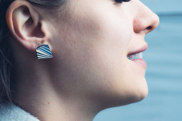 Mohs Lattice: Brass Studs Smokey Quartz