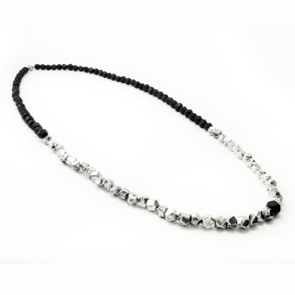 Lattice: Sterling Silver Ebony Chain Ebony